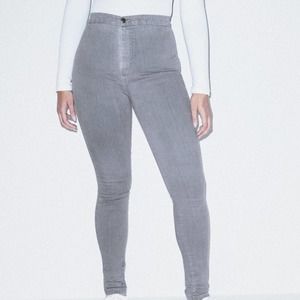 NWOT American Apparel Gray Denim The Easy Jean